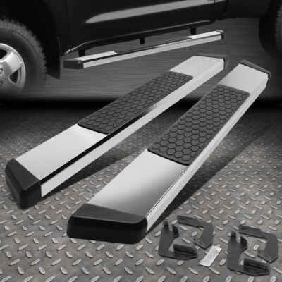 ДЛЯ TOYOTA TUNDRA STANDARD CAB 2007-2017 ГОДОВ ВЫПУСКА СТАНДАРТНАЯ КАБИНА С 5 ХРОМИРОВАННЫМИ ПОДНОЖКАМИ NERF BAR