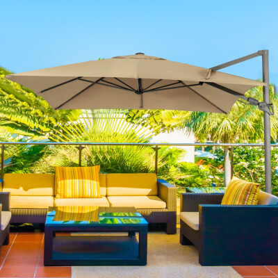 Gastronomie Sonnenschirm gebraucht kaufen! 3 St. bis -65% günstiger