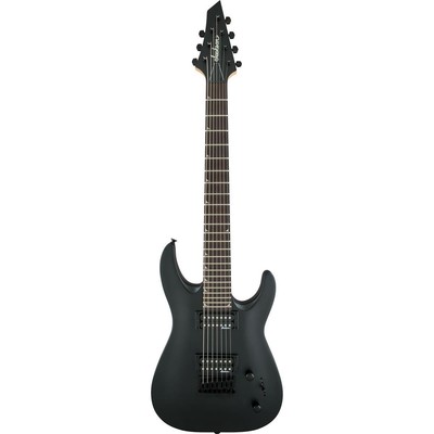 7-струнная электрогитара Jackson JS Dinky Arch Top JS22-7 DKA HT, черный матовый