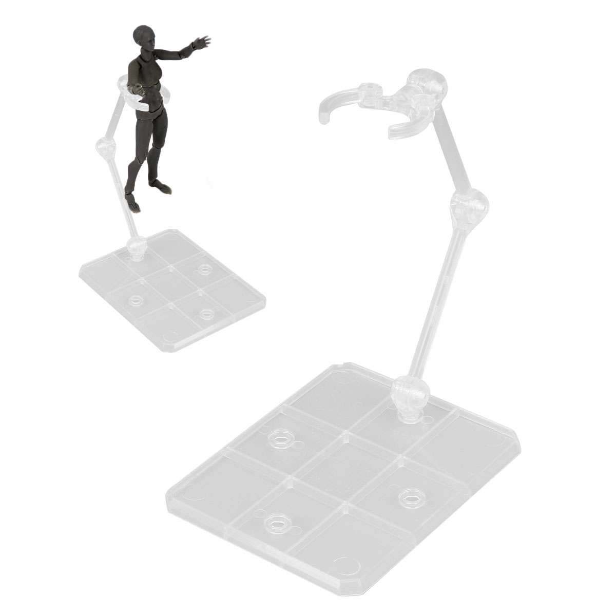 1~10Pcs Adjustable Action Figure Display Holders Base Doll Model Support Stand