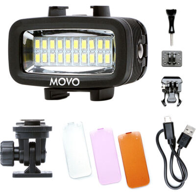 Movo Photo LED-WP Мощный подводный аккумуляторный светодиодный видеосвет для видеосъемки