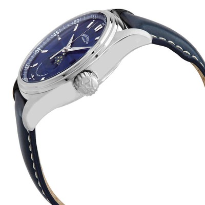 Pre-owned Armand Nicolet Mh2 Automatic Blue Dial Men's Watch A640l-bu-p140bu2
