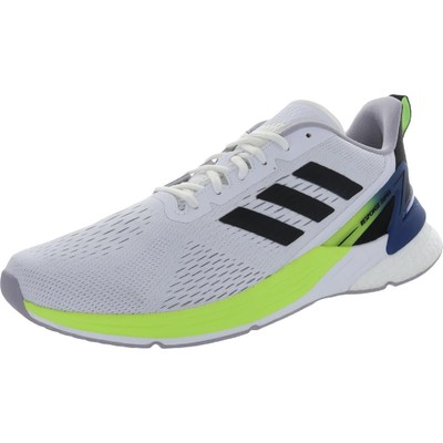 

Adidas Mens Response Super White Кроссовки для бега 10 Medium (D) BHFO 8859, White/yellow, Response Super