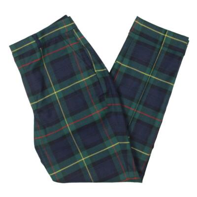 

Женские шерстяные укороченные брюки в клетку Lauren Ralph Lauren BHFO 5020, Зеленый, 200882188001