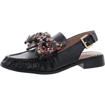 Betsey Johnson Womens Breyer Black Slingbacks Shoes 7.5 Medium (B,M) BHFO 6503