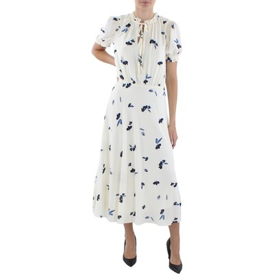 

Женское длинное платье макси цвета слоновой кости Adrastia Lauren Ralph Lauren  BHFO 5361, Cream multi