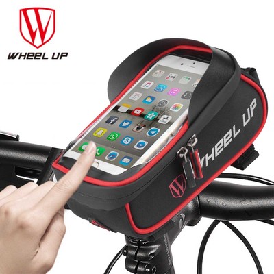 BOLSA FRONTAL BICICLETA BOLSO BICI CICLISMO FUNDA SOPORTE PARA MÓVIL SMARTPHONE