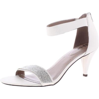 Style & Co. Женские вечерние туфли Phillys цвета слоновой кости на каблуке 11 см (B,M) BHFO 3323