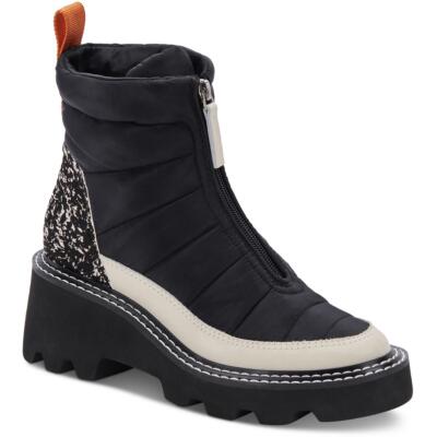 

Dolce Vita Женские ботильоны Helki из телячьего волоса на открытом воздухе BHFO 7840, Black multi