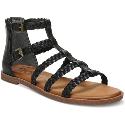 

Zodiac Womens Camelia Faux Leather Caged Gladiator Sandals Shoes BHFO 8896, Black synthetic, Camelia