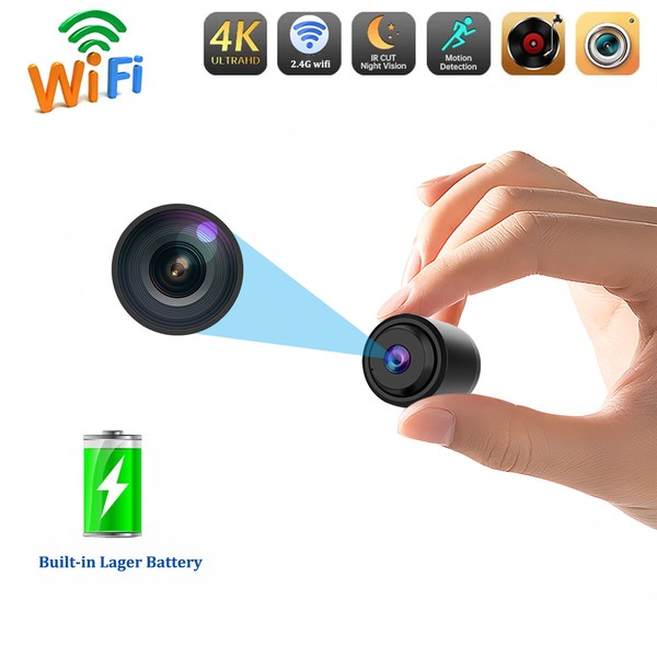 Mini Wireless Hidden Spy Camera Wifi IP Home Security HD 1080P Night Vision Cam - Image 18