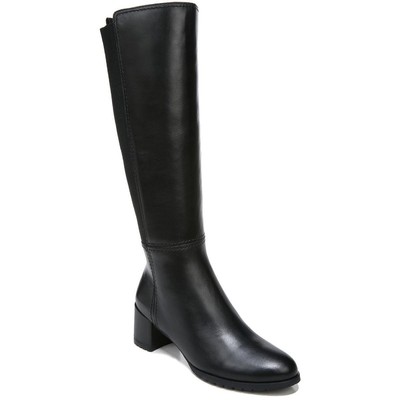 Женские сапоги до колена Naturalizer Brent черного цвета 7 Medium (B,M) BHFO 7710