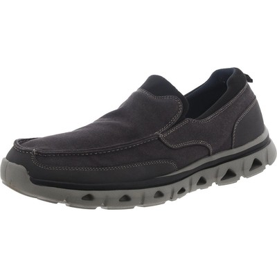 Мужские серые парусиновые лоферы Dockers Lifestyle, размер 11,5, средний (D) BHFO 9460