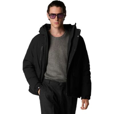 Pre-owned Save The Duck Hiram Hooded Parka - Men's In Black