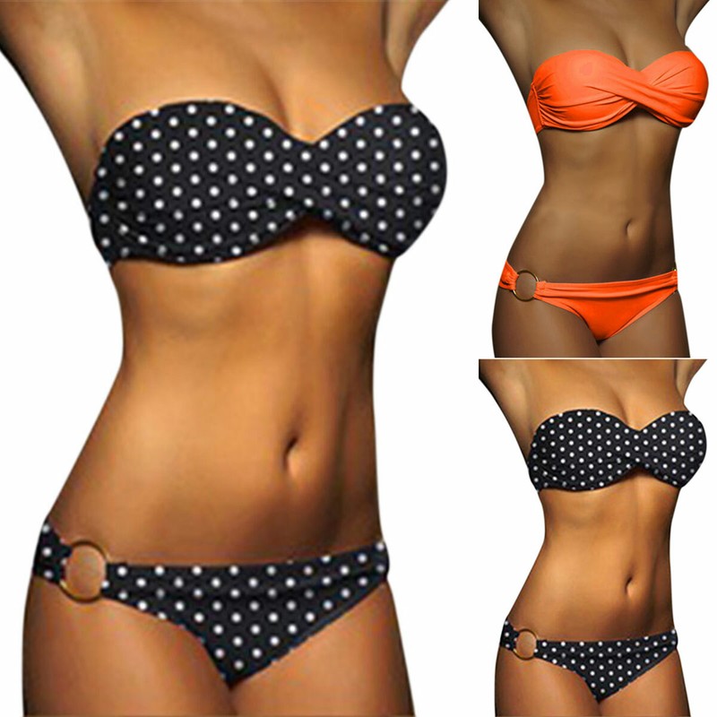 push up strapless bathing suit