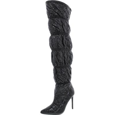 

Ботинки выше колена Steve Madden Womens Silhouette Tall Cold Weather BHFO 4798, Silhouette