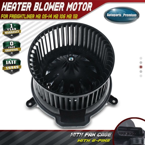 HVAC Blower Motor w/ Wheel for Freightliner M2 106 M2 112 VCC929709R
