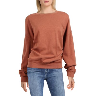 

WSLY Womens Ecosoft Brown Ombre Logo Comfy Sweatshirt, Crew Shirt  BHFO 5173, Rust