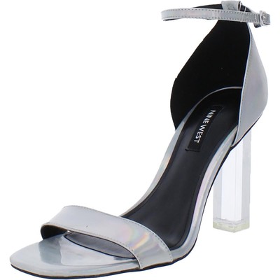 Женские туфли-лодочки Nine West ZARIAH3 Silver на шпильке 7, средний (B,M) BHFO 4030