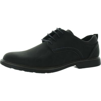 Aston Marc Mens Verlot Faux Leather Lace-Up Loafer Oxfords BHFO 0529