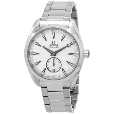 Pre-owned Omega Aqua Terra Automatic Silver Dial Men's Watch 220.10.41.21.02.002