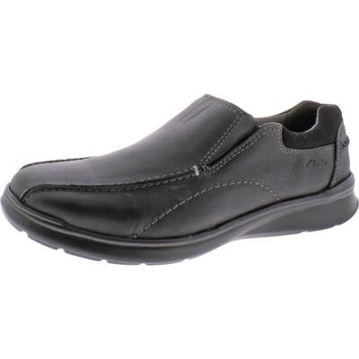 

Черные кожаные лоферы Clarks Cotrell Step 7 Wide (E) BHFO 6050, Black oily leather