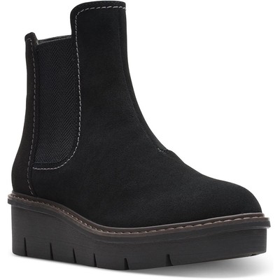 Женские замшевые ботильоны-пинетки Clarks Airabell Move BHFO 8799