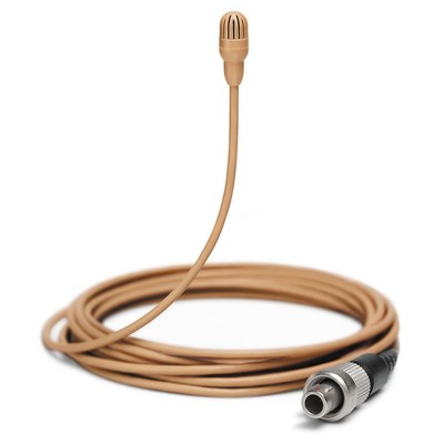 Всенаправленный петличный микрофон Shure TwinPlex TL47, низкая чувствительность, Lemo, цвет какао