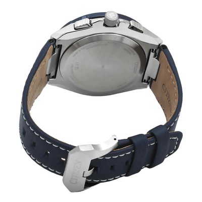 Pre-owned Citizen Promaster Skyhawk A-t Chronograph Blue Dial Men's Watch Jy8148-08l