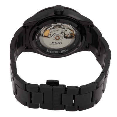 Pre-owned Mido Multifort Automatic Black Dial Men's Watch M0384243305100