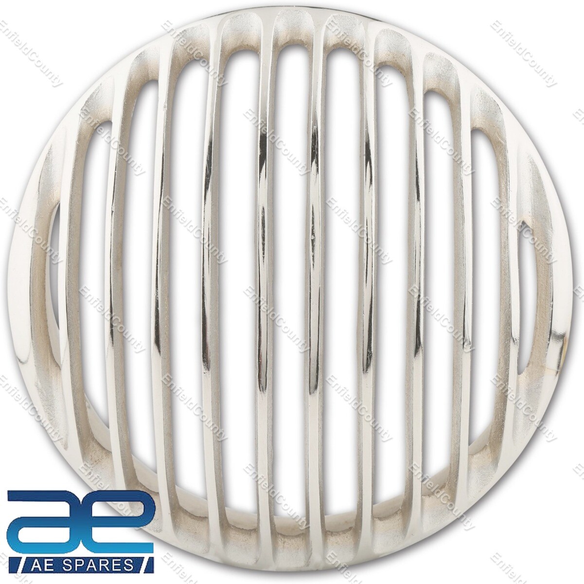 For Royal Enfield Classic 350 500 HeadLight Cover Grill Set Chrome 