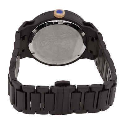 Pre-owned Versace Medusa Infinite Quartz Black Dial Ladies Watch Ve3f00622