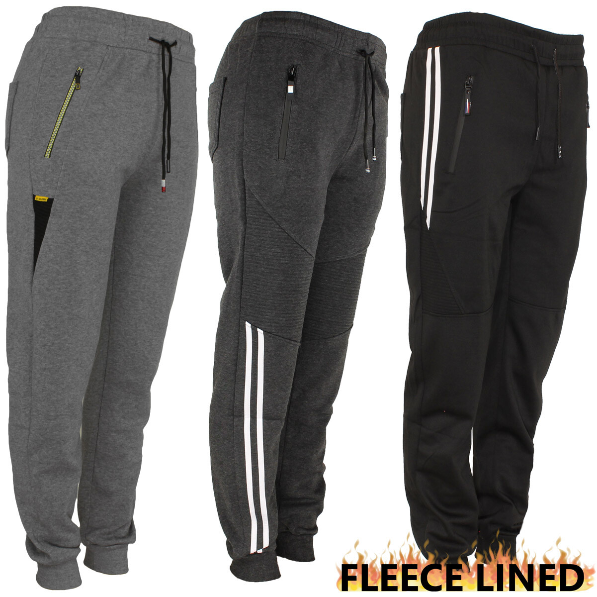 ★★ ★★ Slim straight fit fleece pants T22E9W $_57.JPG?set_id=8800005007
