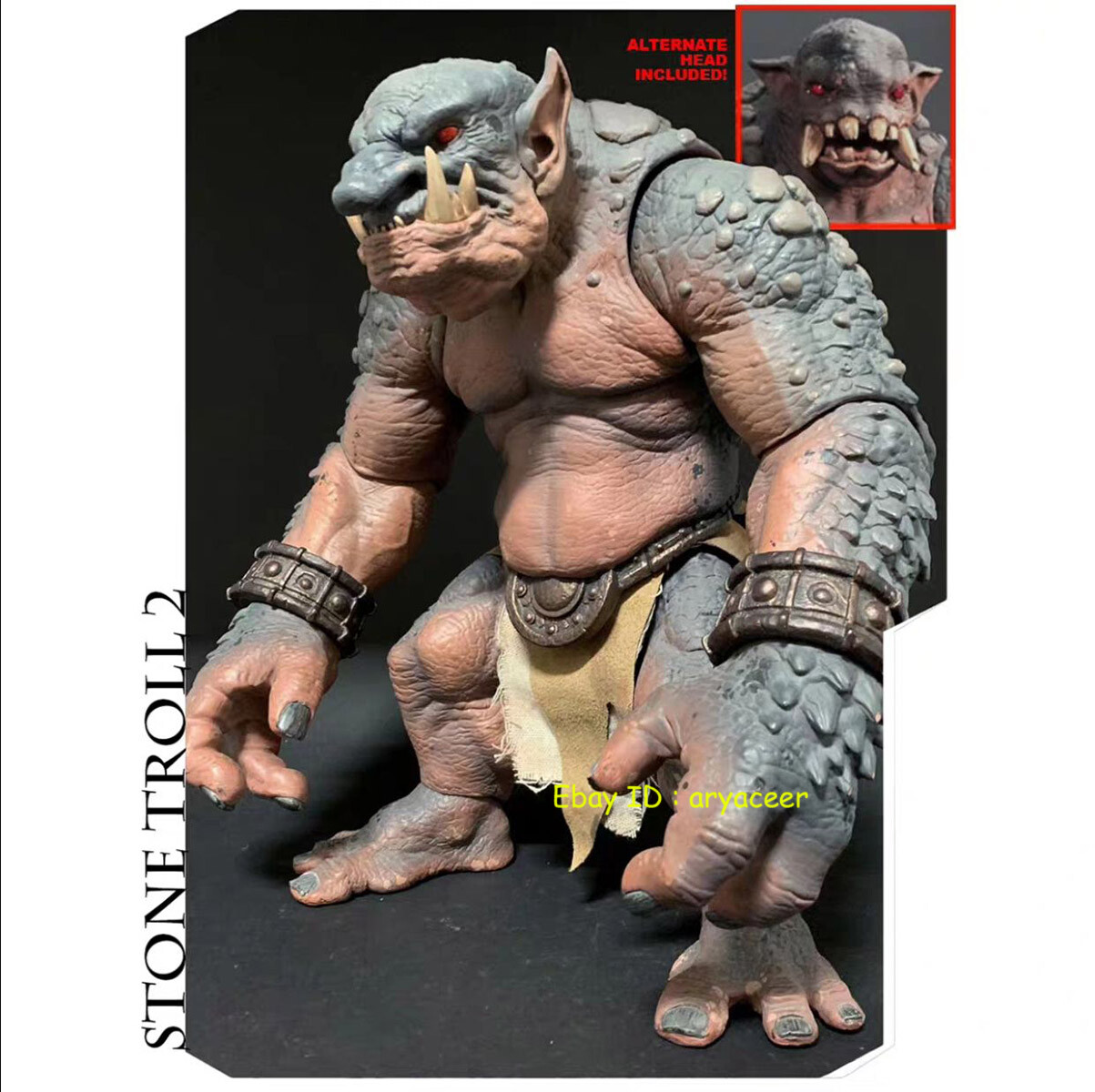 Four Horsemen Studios Mythic Legions Stone Troll 2 Action Four Horsemen Studios Mythic Legions Stone Troll 2 Action