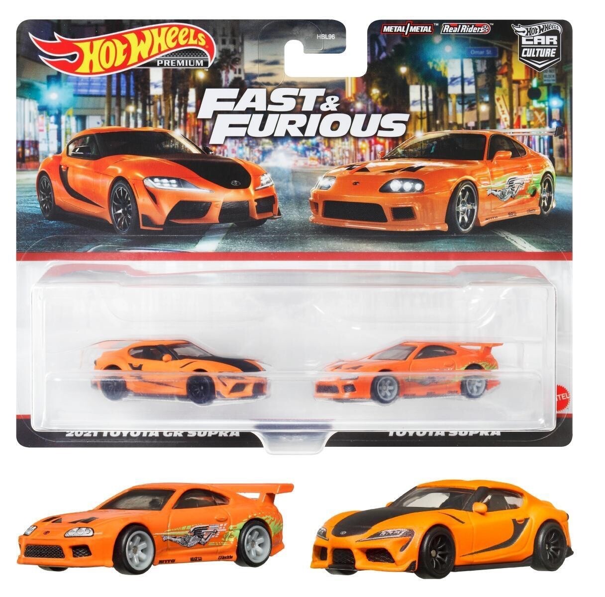 2023 Hot Wheels Premium Car Culture 2-Pack – 2021 Toyota GR