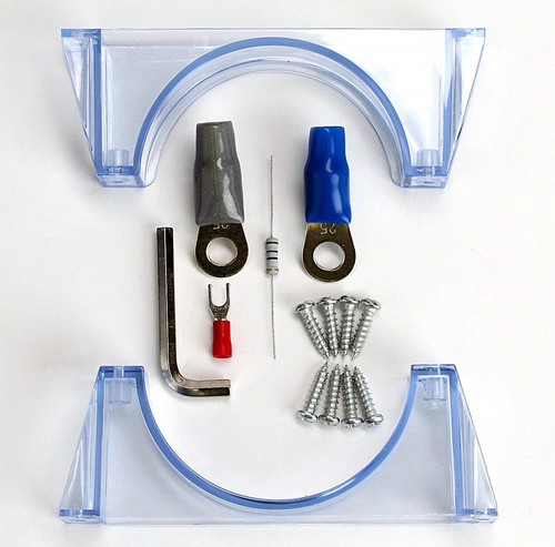 Farad Capacitator Car Digital Audio Power Display Boss CPBK2 Bass Enhance Amp