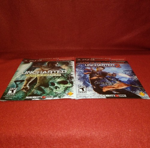 New PS3 Uncharted Lot! Drake's Fortune & Among Thieves (Playstation 3 2007/2010)