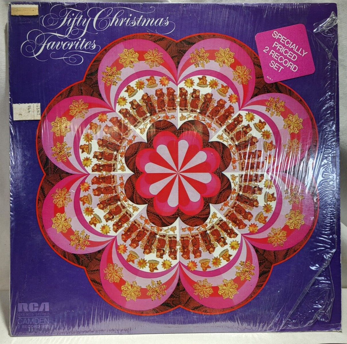 50 Christmas Favorites 2 X LP RCA Camden CXS 9025-2 Stereo