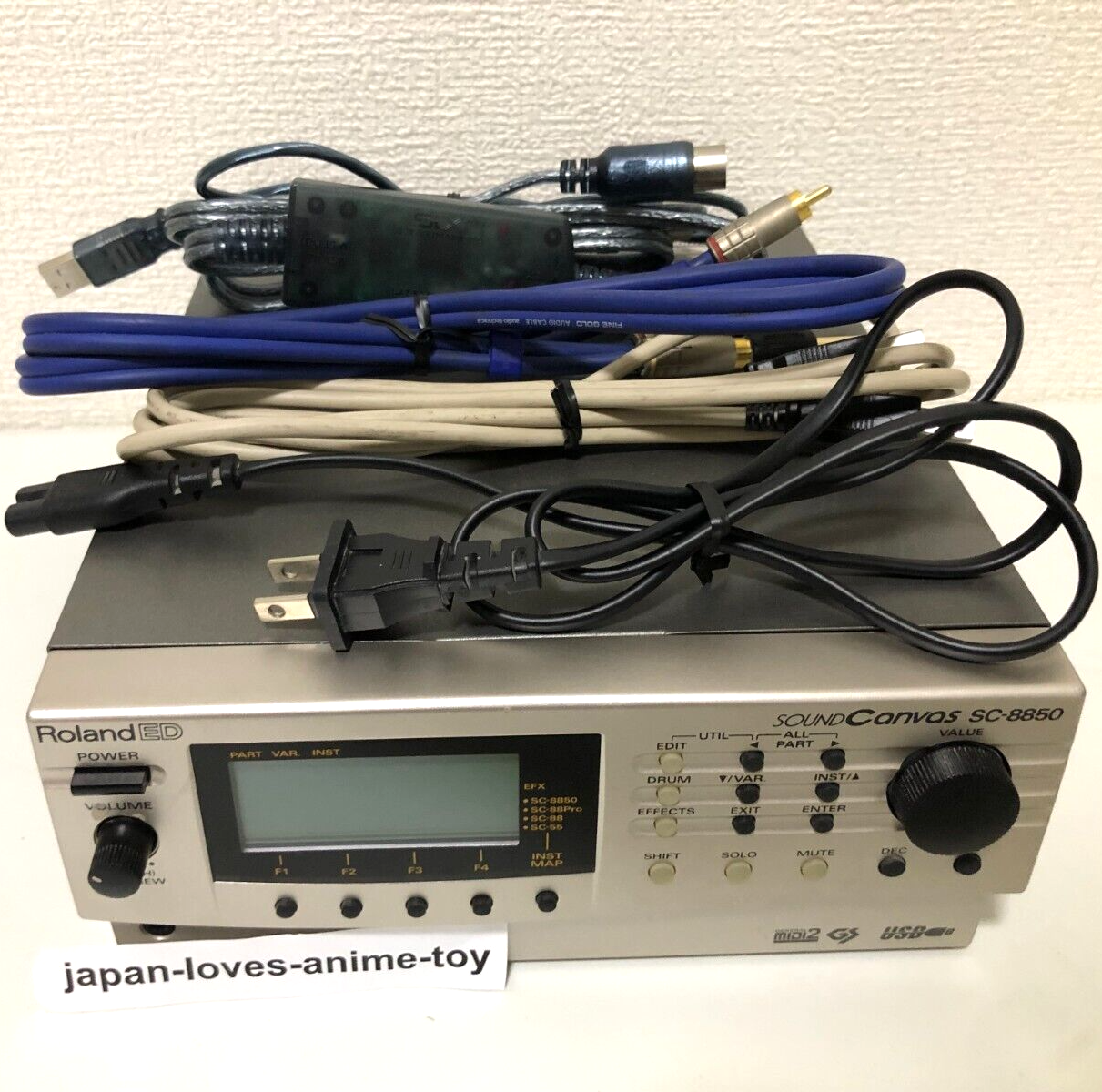 Roland SC-8850 Sound Canvas MIDI Sound Module Synthesizer from JP