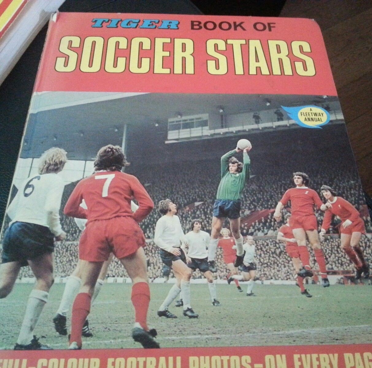 Tiger Book Of Soccer Stars 1971 表紙ハイバリー Tiger Book Of Soccer Stars 1971 表紙ハイバリー TIGER BOOK OF