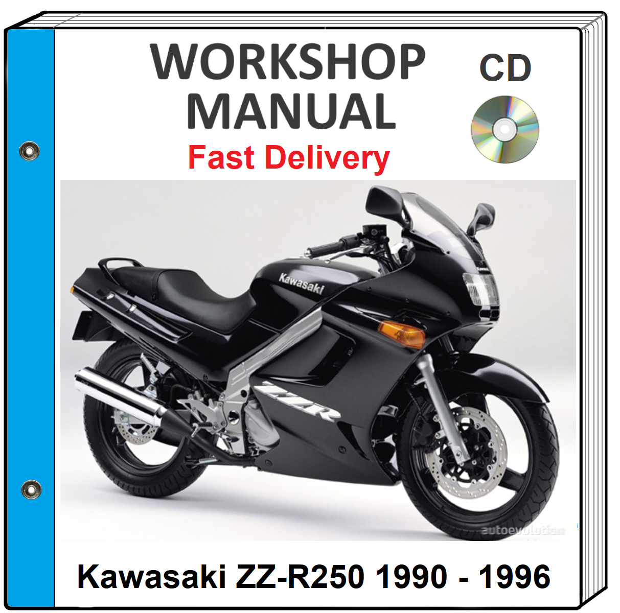 Kawasaki ZZR250 サービスマニュアル カワサキ ZXR250 ZXR250R サービスマニュアル 1版 配線図 正規