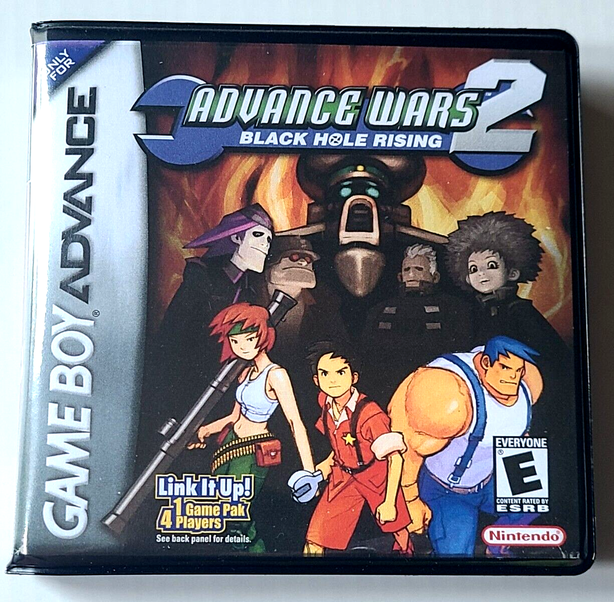 Advance Wars 2 Black Hole Rising CASE ONLY Game Boy Advance