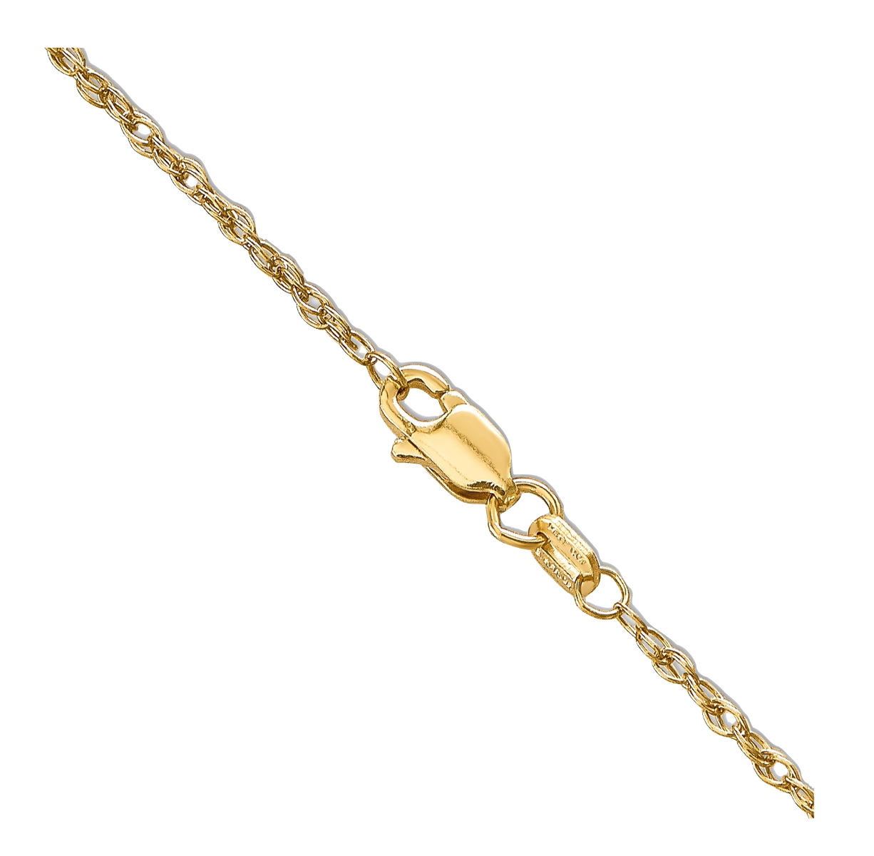 Pre-owned Roy Rose Jewelry Gold Pendant Chain Solid 18k White And Yellow Gold - Styles: Rope, Spiga, Cable
