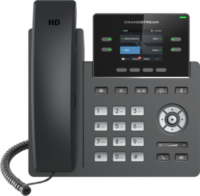 Grandstream GRP2612 IP Phone 2 SIP Account 4 Line Carrier-Grade