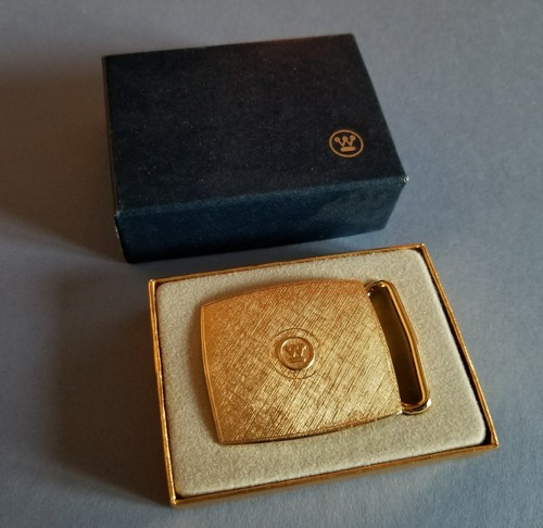 Westinghouse Service Award Belt Buckles / 10 years and 20 years / Unused