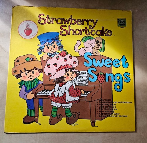 Strawberry Shortcake Sweet Songs LP Vinyl Record Original