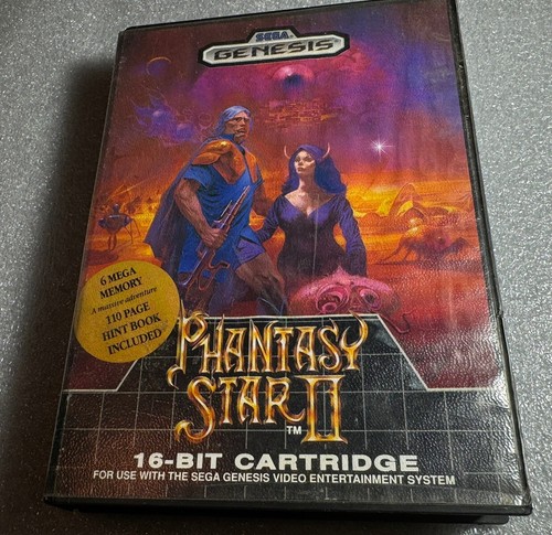 Phantasy Star II【中古・Genesis北米版】 Phantasy Star II- Sega Genesis Game and Case no Manual