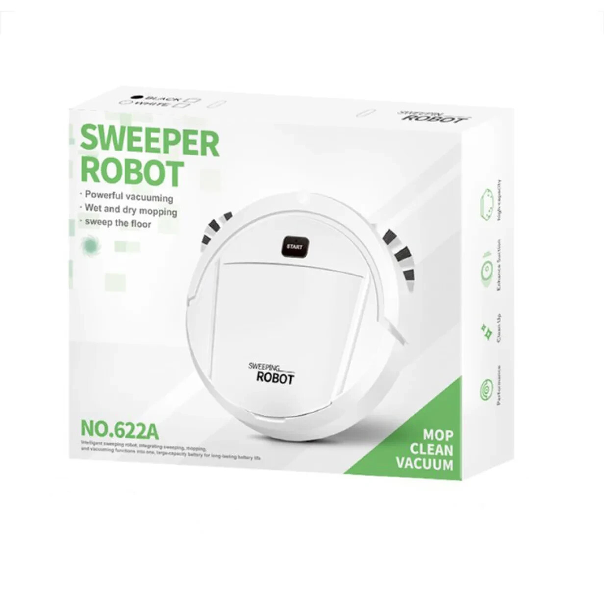 掃除機・クリーナー SWEEPER ROBOT Sweeper Robot Wet And Dry Mopping Sweep The Floor 622A | eBay