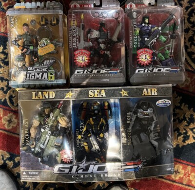 GI Joe With King Fu Grip 2006-2008 Toys R Us Exclusive 8  Figures Lot New In Box