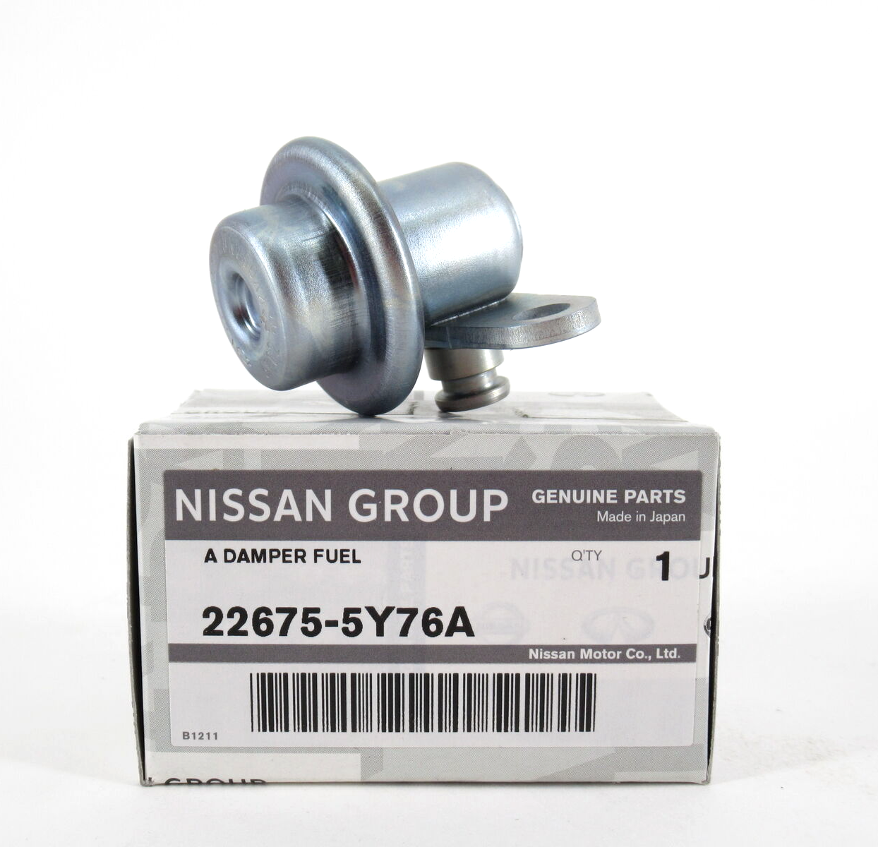 Genuine OEM Nissan Infiniti 22675-5Y76A Fuel Pressure Damper Genuine OEM Nissan Infiniti 22675-5Y76A Fuel Pressure Damper